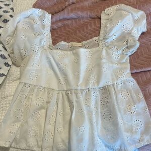 Women’s white blouse